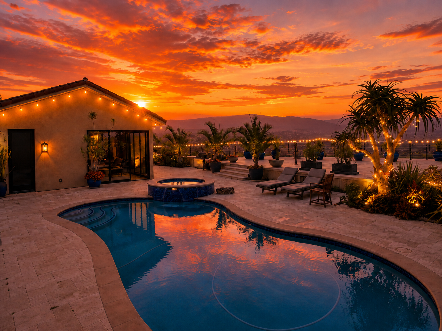 The Sanctuary Pool House