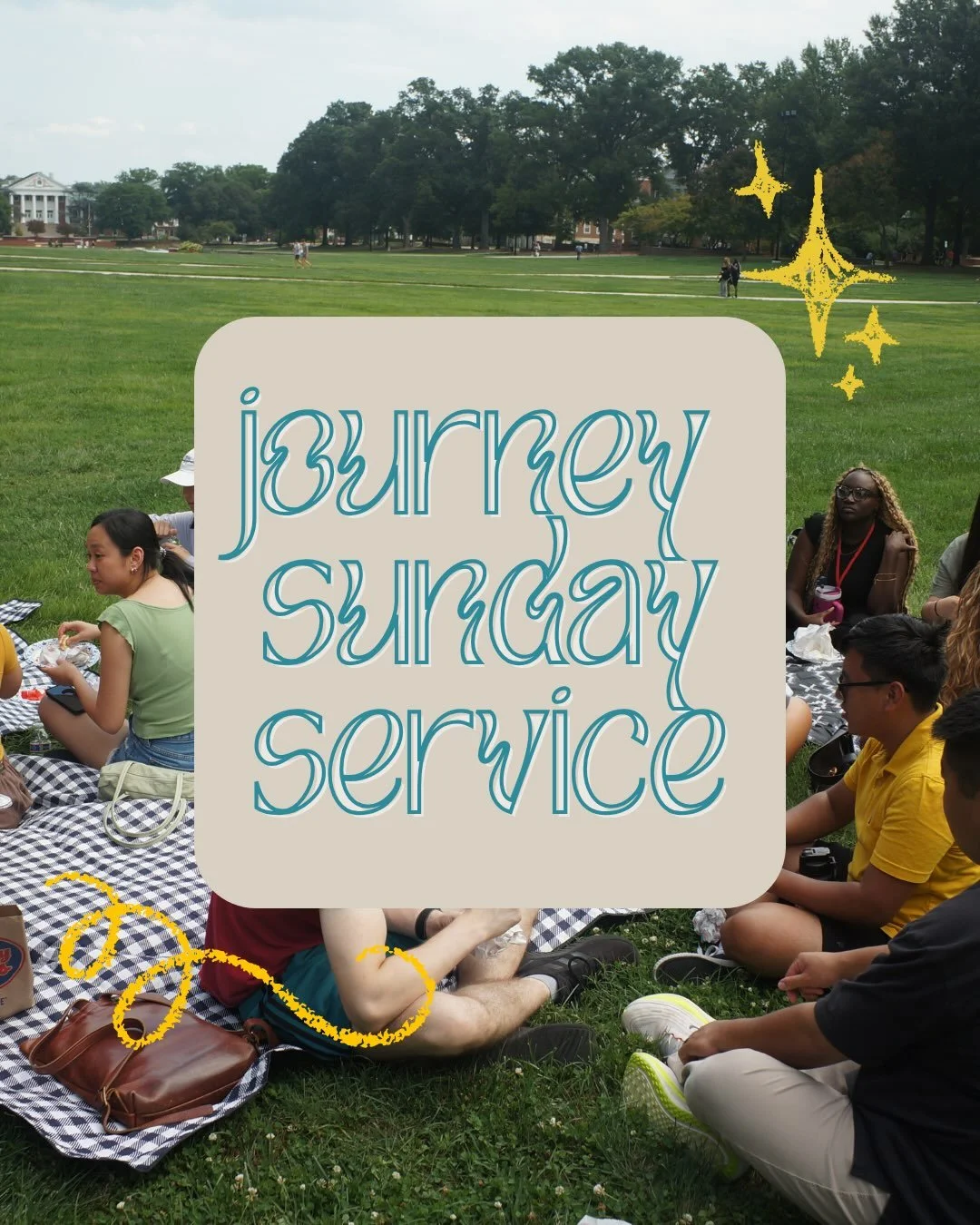 // 1st JOURNEY SUNDAY // 8.30.26 // 

It was so great seeing people at our first Journey Sunday Service yesterday! 🎉 

Excited for how God is going to work this year at UMD!