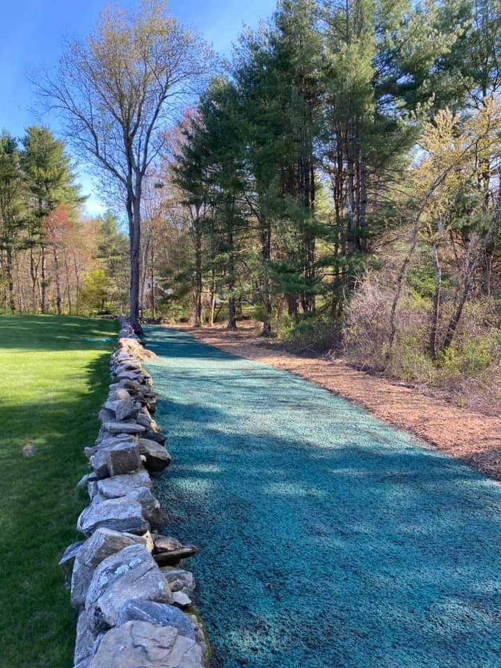 Hydroseeding and sod lawn installation