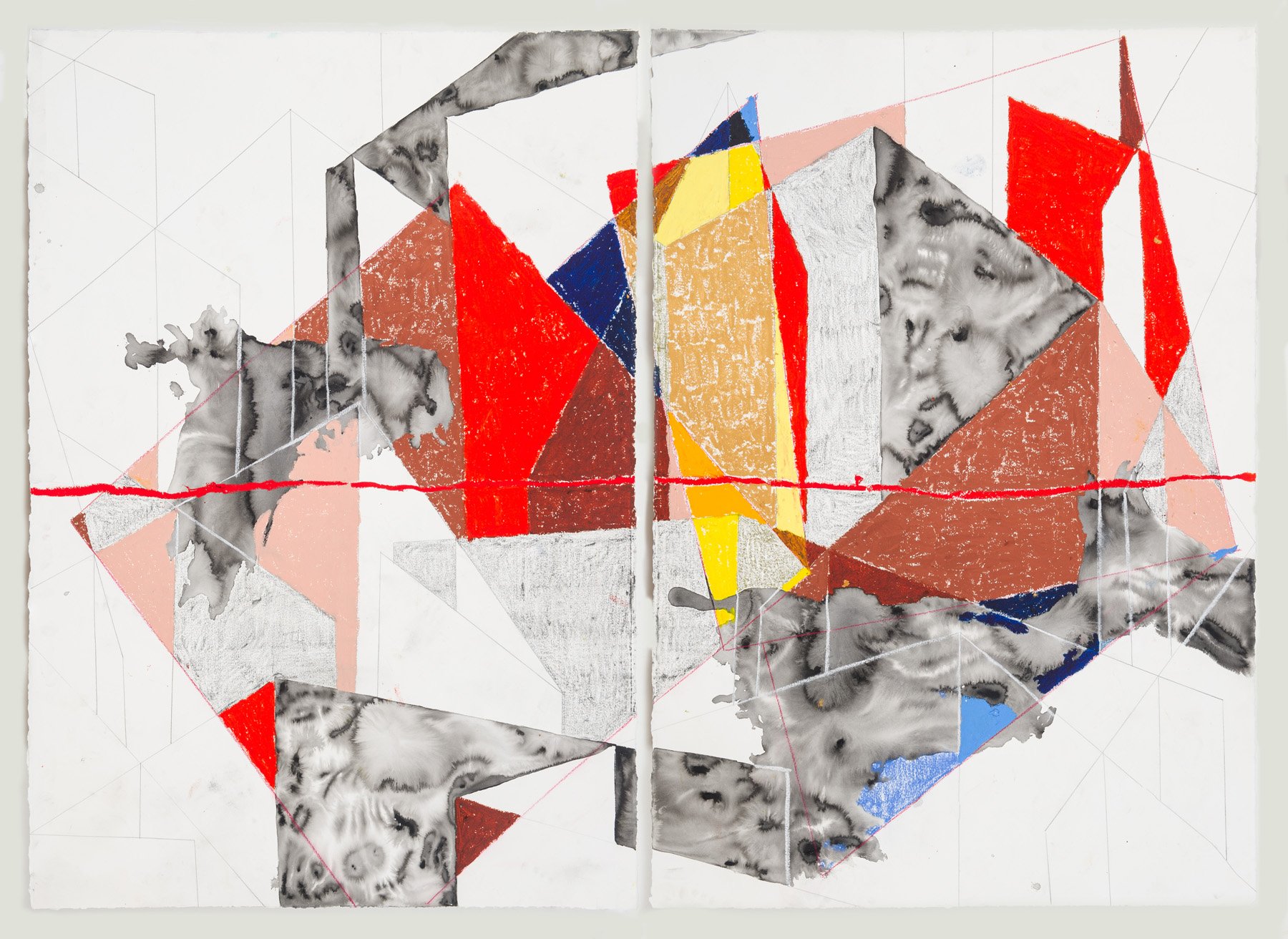 The Couple
60 x 82 inches on paper
2022