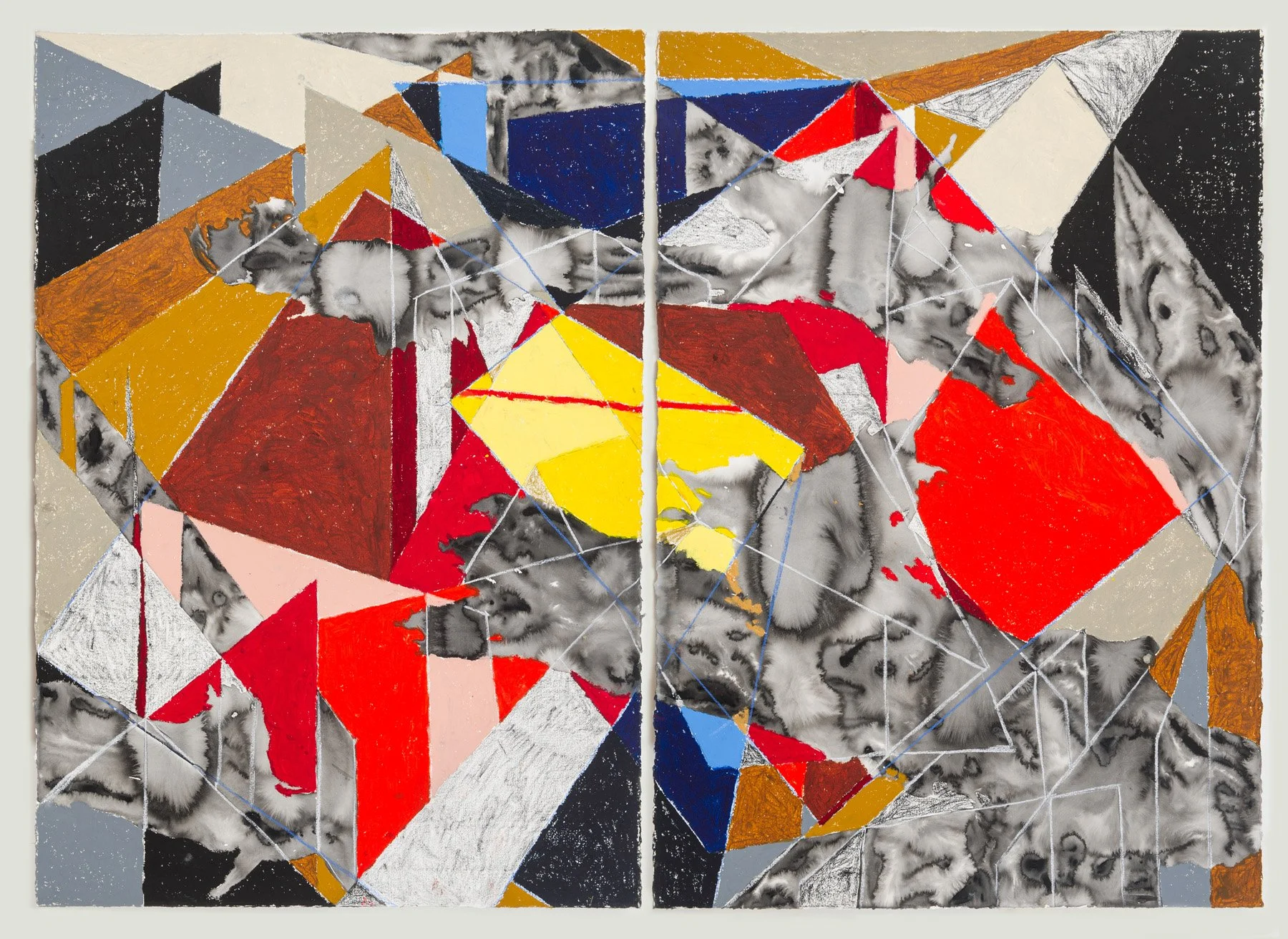 Touch 
60 x 82 inches on paper
2022