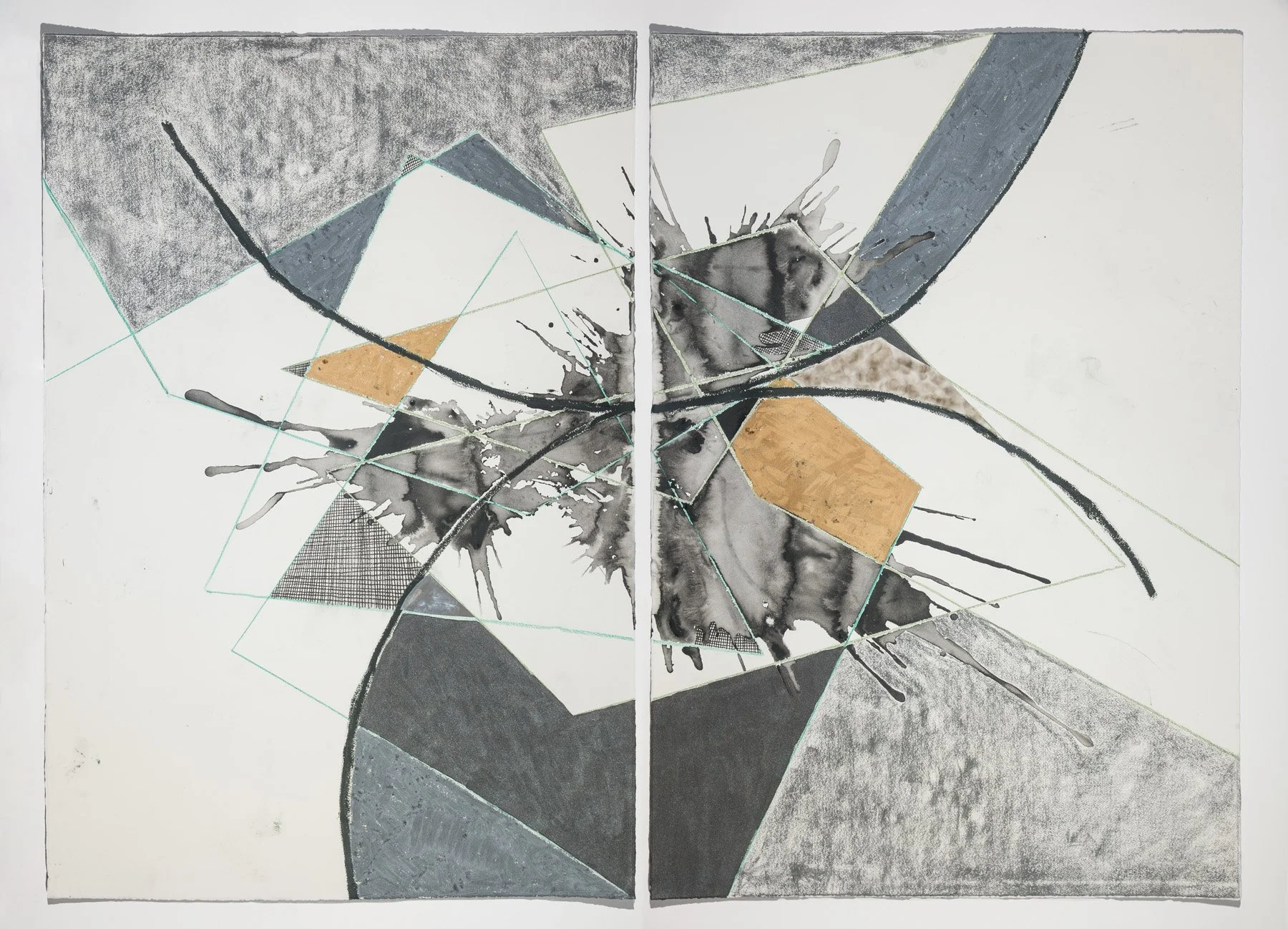 The Bird (A Couple)
60 x 82 inches on paper
2023