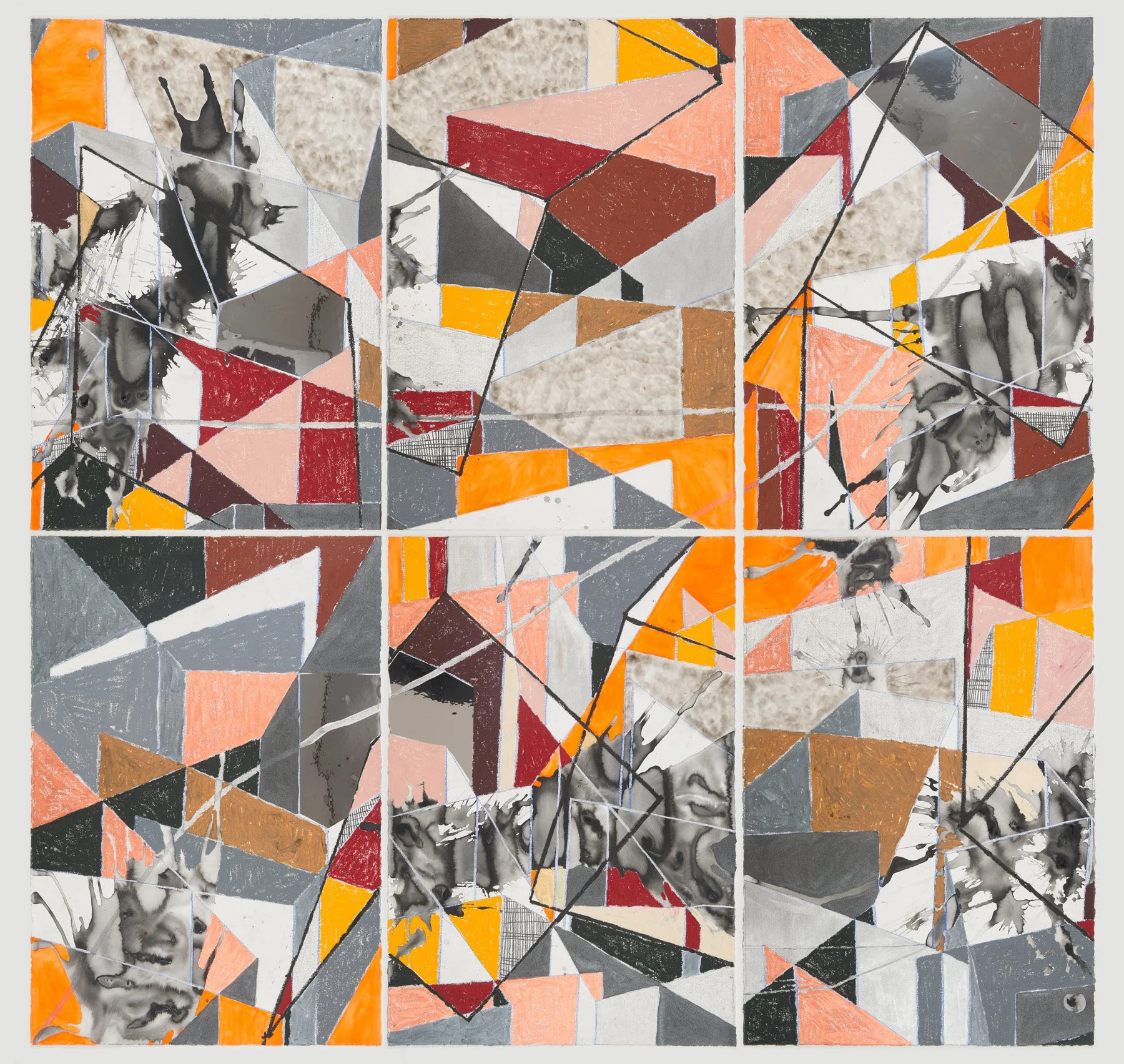 Cipher 2
120 x 123 inches on paper
2023