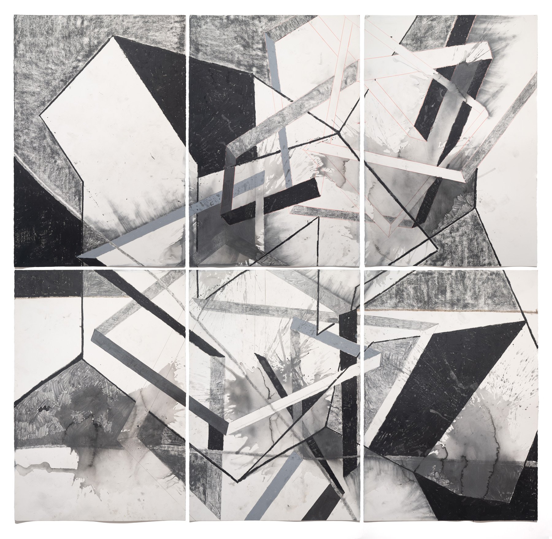 The Couple as a Knot
120 x 123 inches on paper
2024