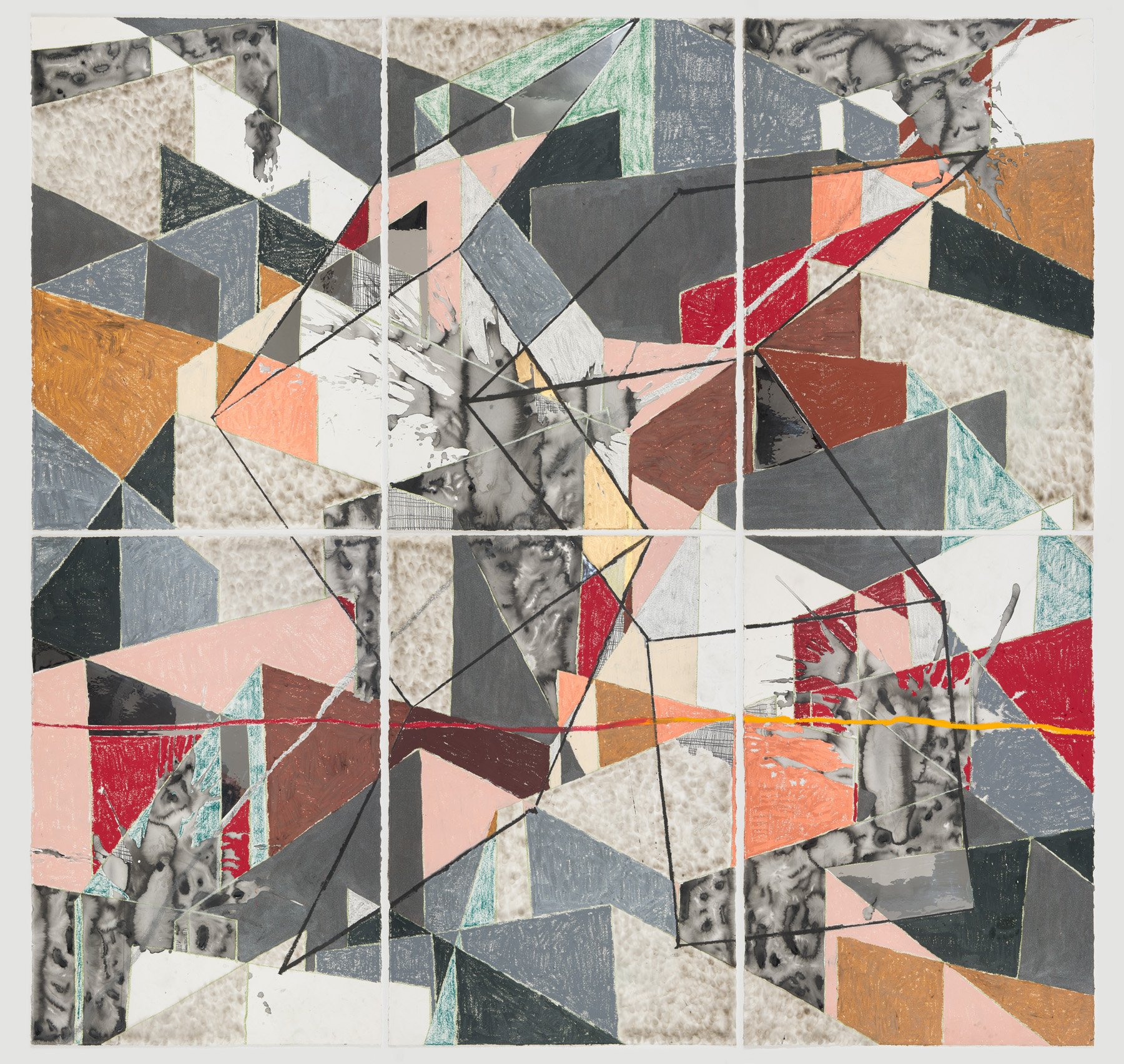 Kiss 2
120 x 123 inches on paper
2023
