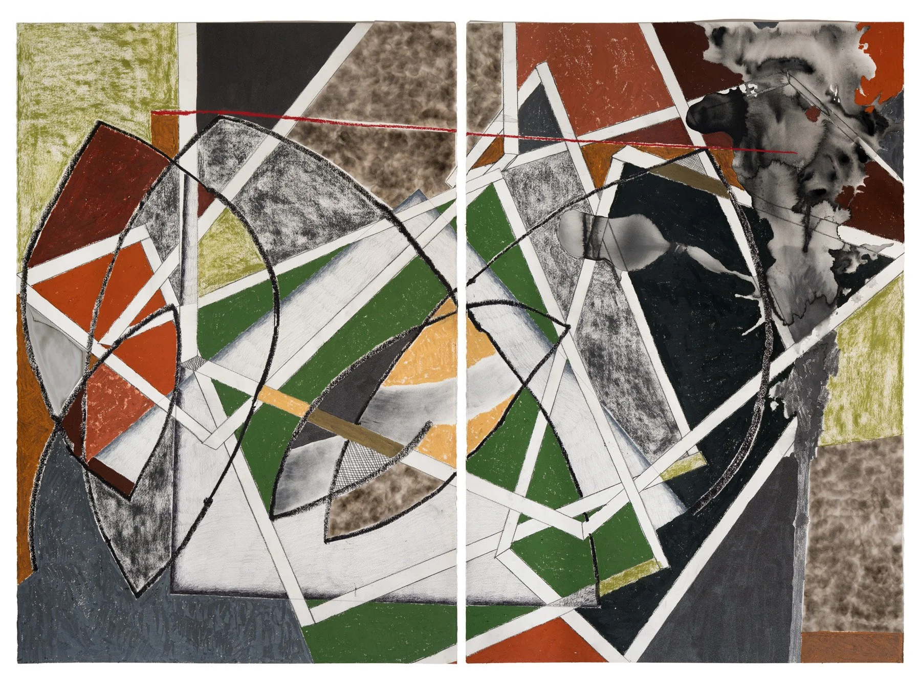 The Couple as Language
60 x 82 inches on paper
2025