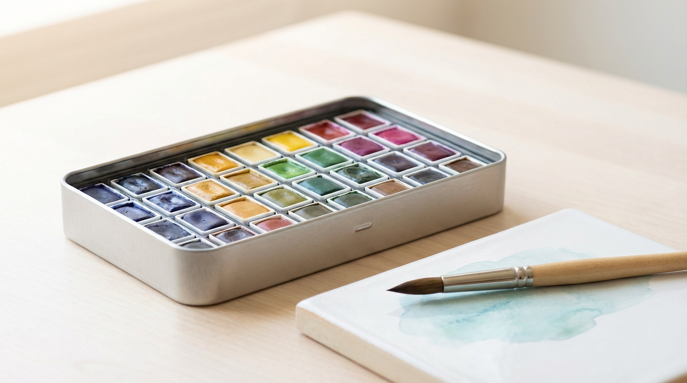 Watercolor Paint Set