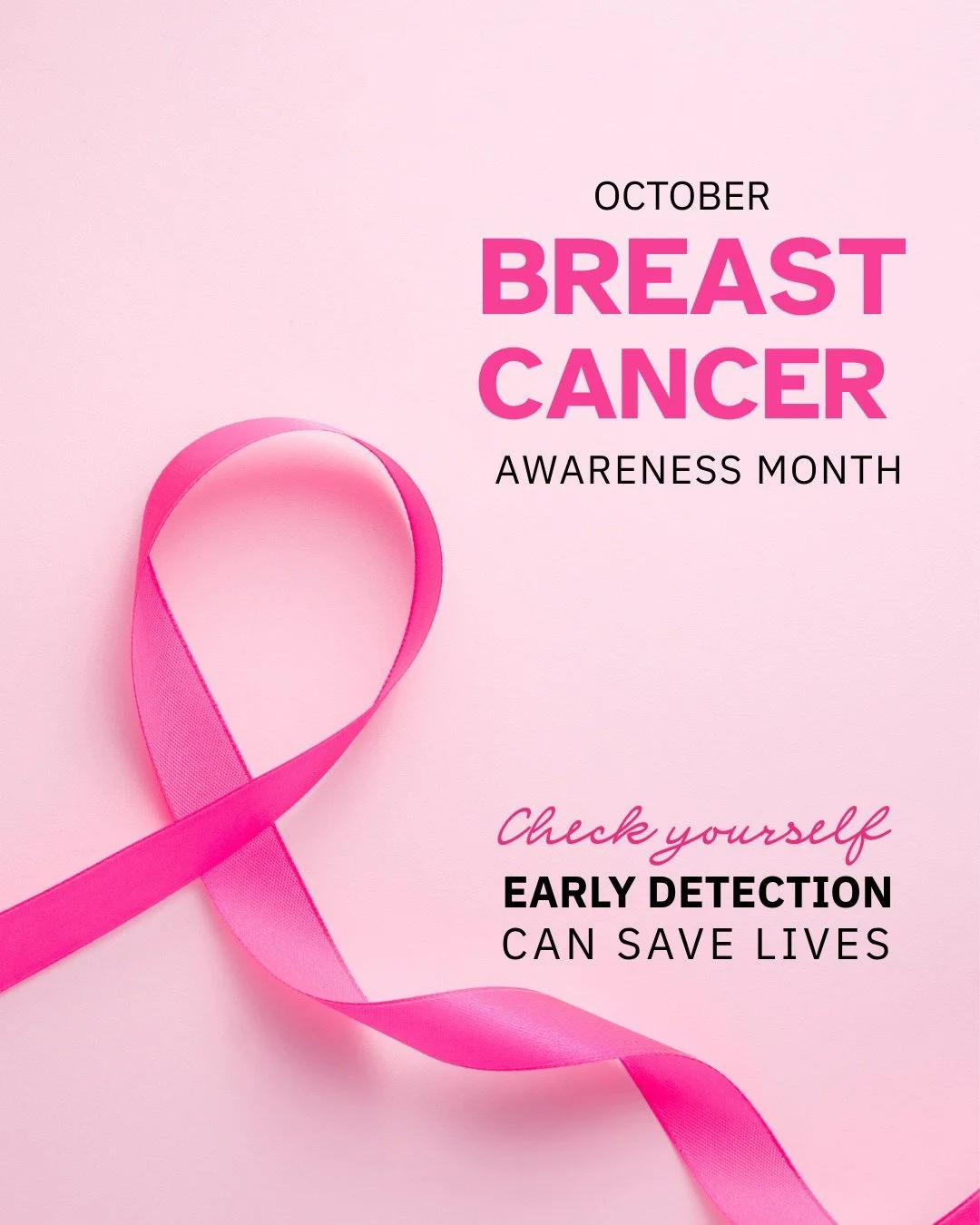 It is officially Pinktober! For women 40 years old or older, mammograms are recommended every 1-2 years to screen for breast cancer. If you have family history of breast cancer or your doctor has told you that you are high risk, it is important to pe