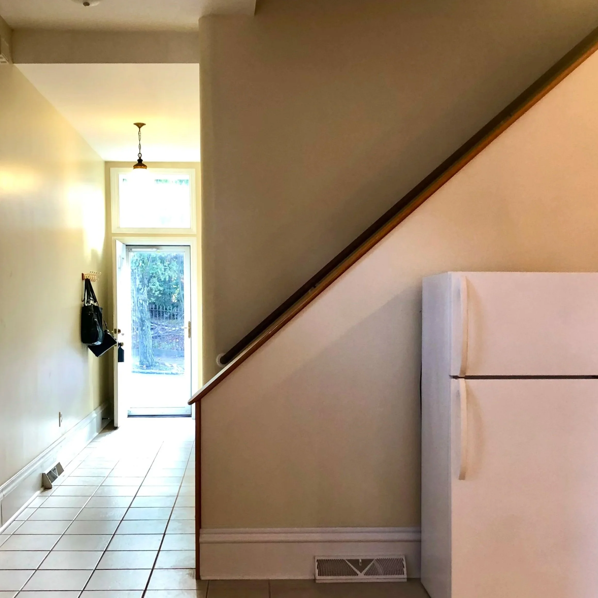 stairwell before
