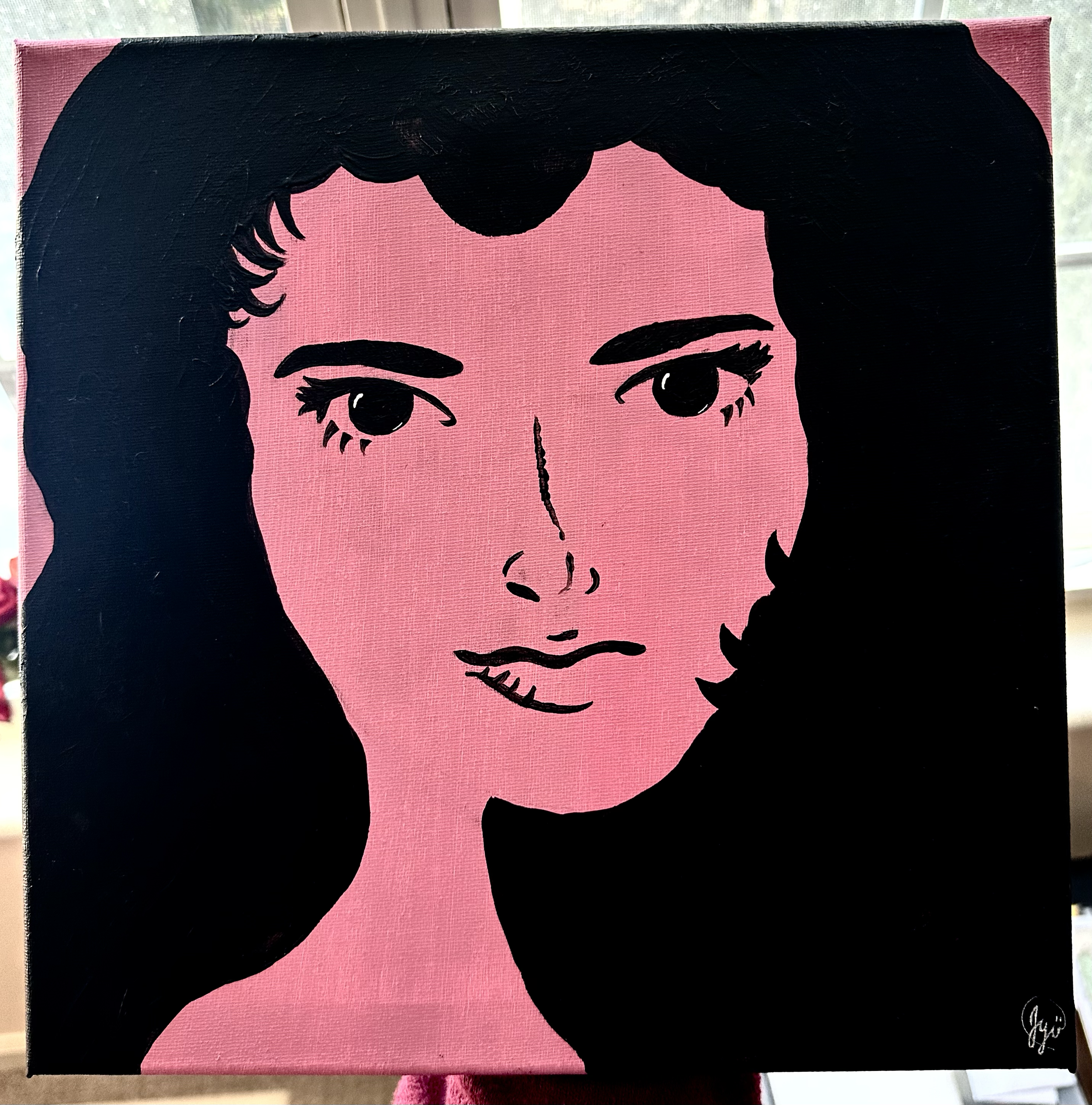 "Ana" Acrylic on Canvas, March 2026.