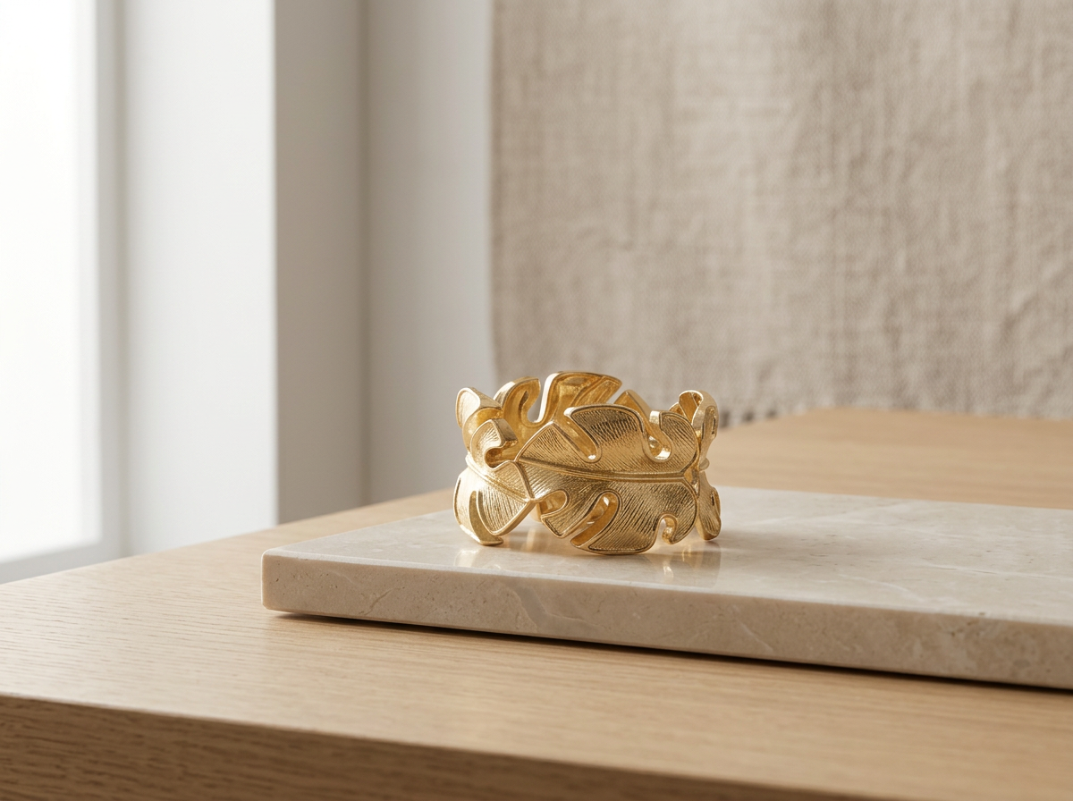 Golden  Leaf Cuff