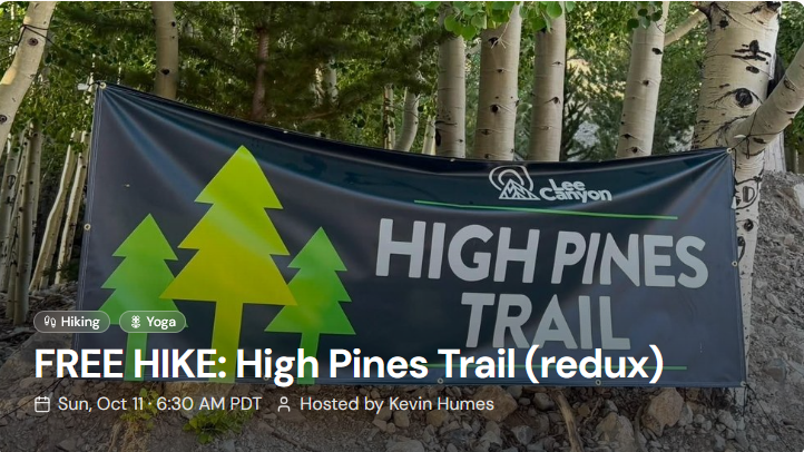 FREE HIKE: High Pines Trail (redux)