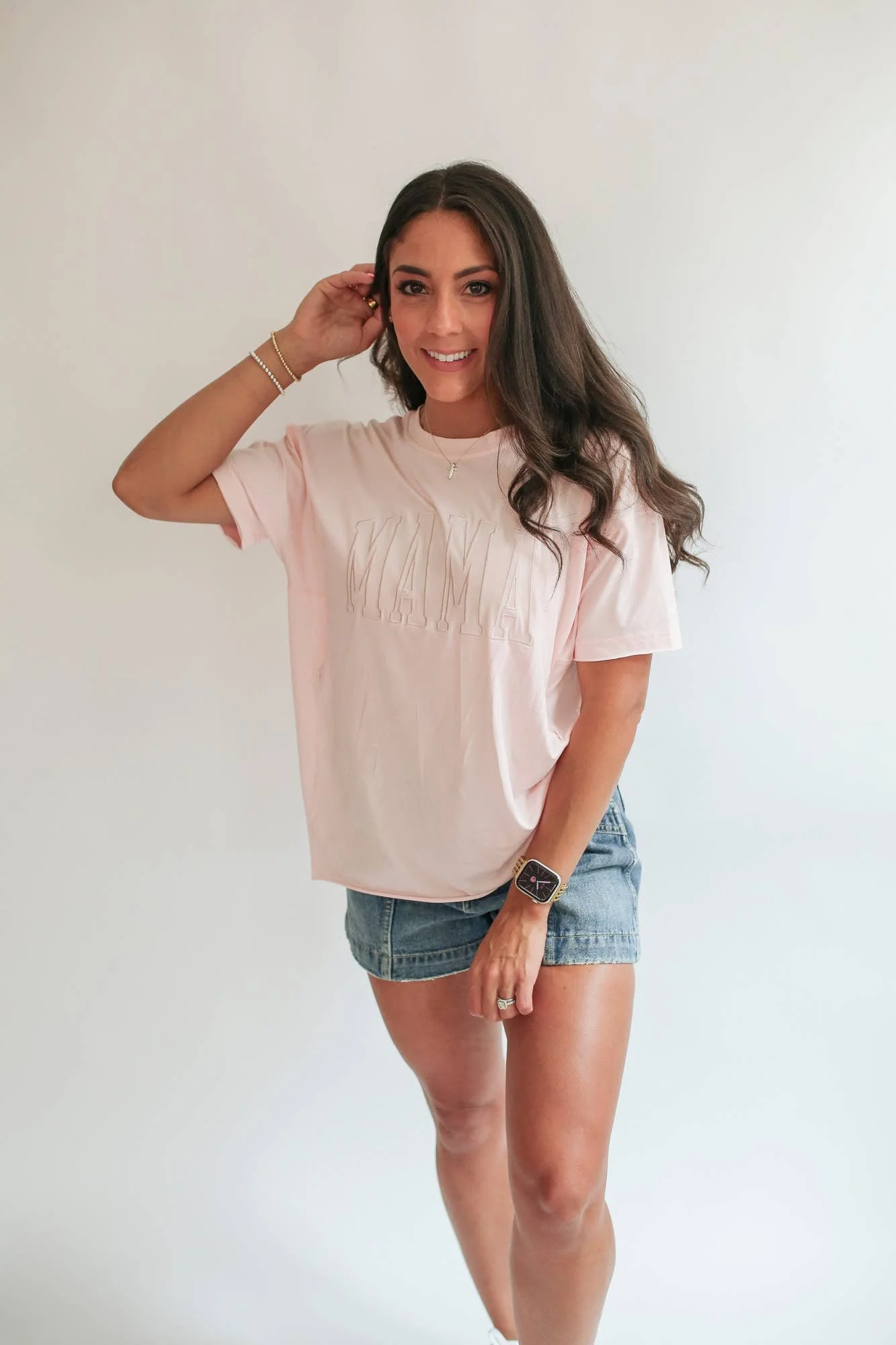 Relaxed Fit Zip Breastfeeding Tee