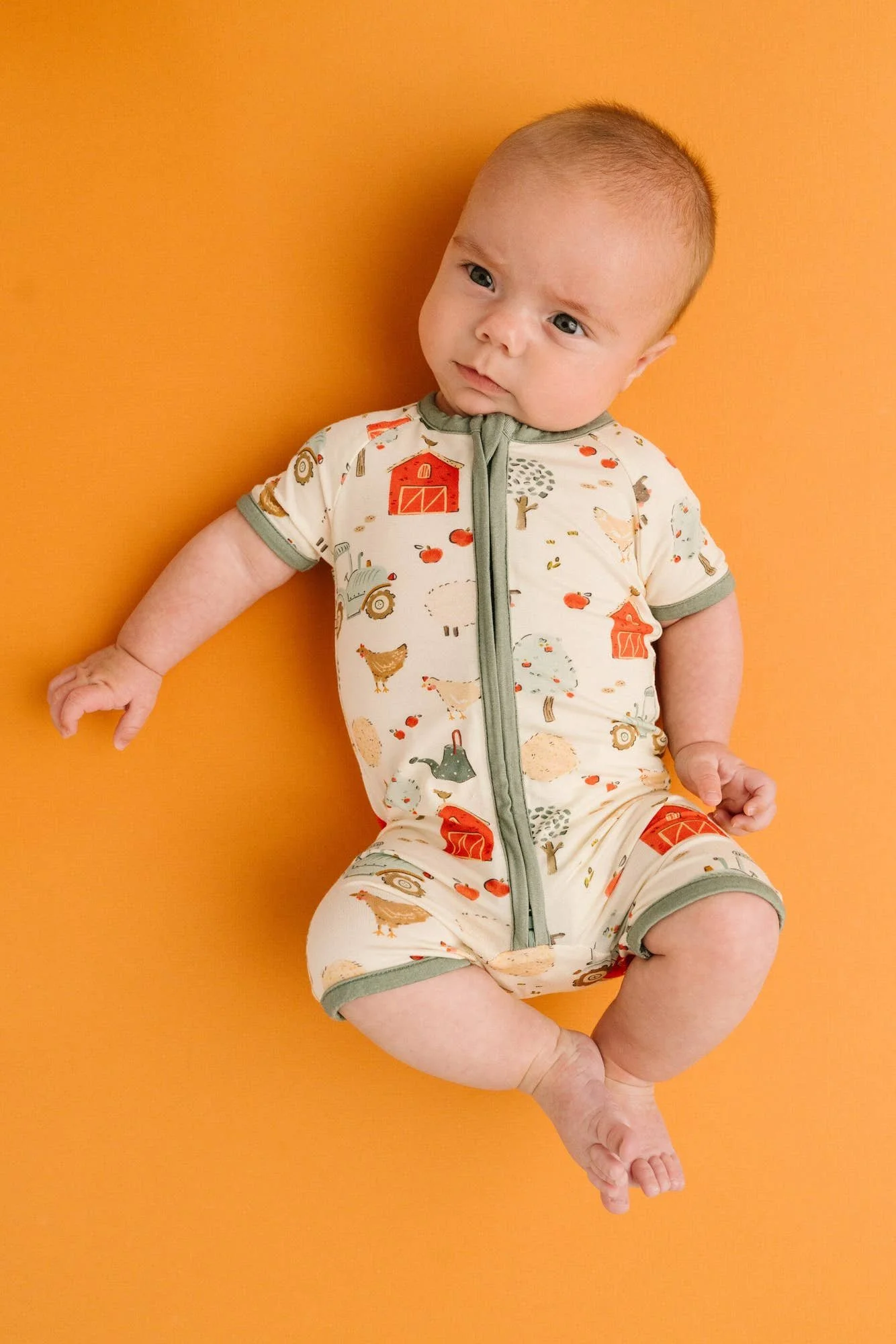 Farm Days Bamboo Short Romper