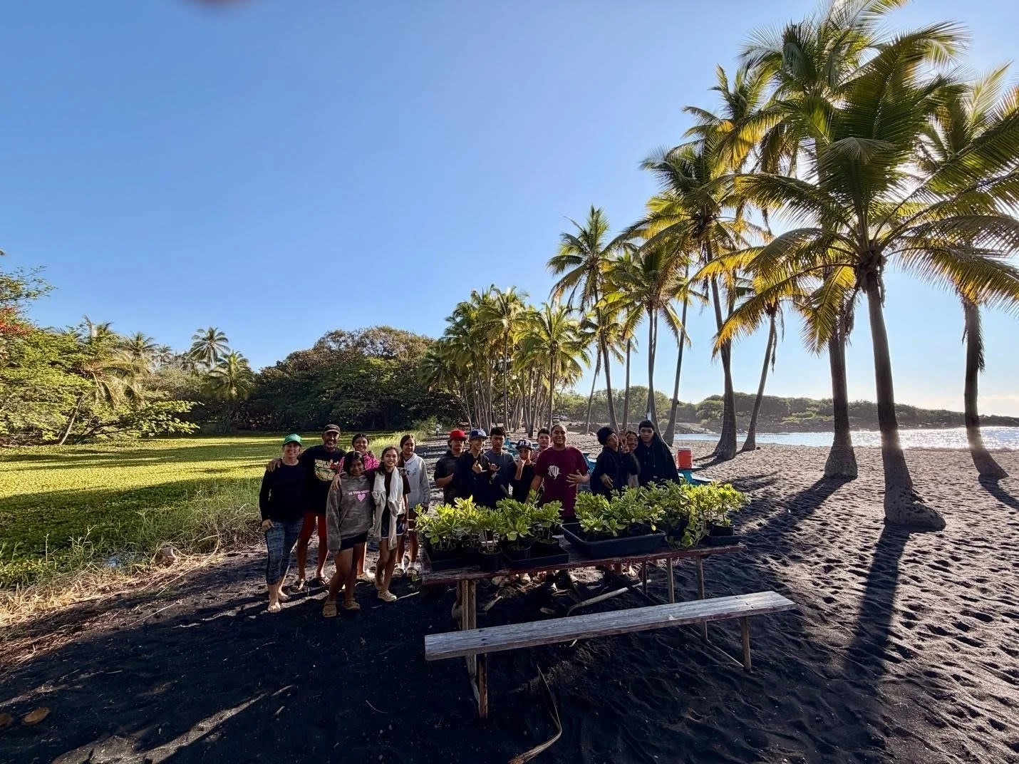 Kaʻū Middle School &amp; Partners Mālama Punaluʻu