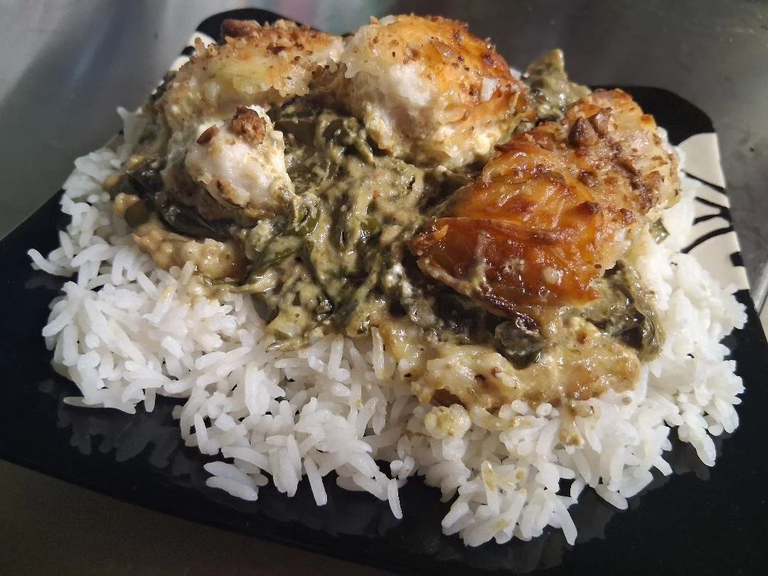 Kaʻū Kaukau: Creamy Kalo Mahi-Mahi