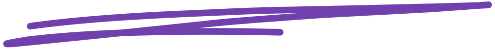 Purple brushstroke