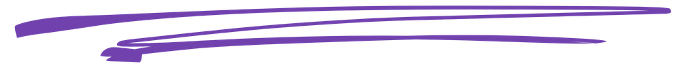 Purple brushstroke