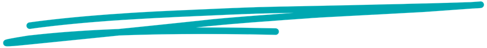 Teal brushstroke