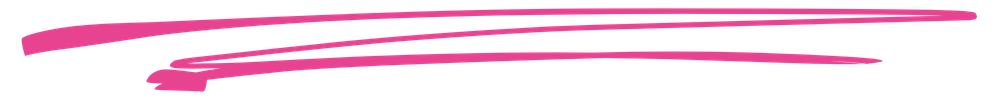 Pink brushstroke