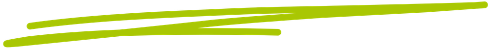 Lime green brushstroke