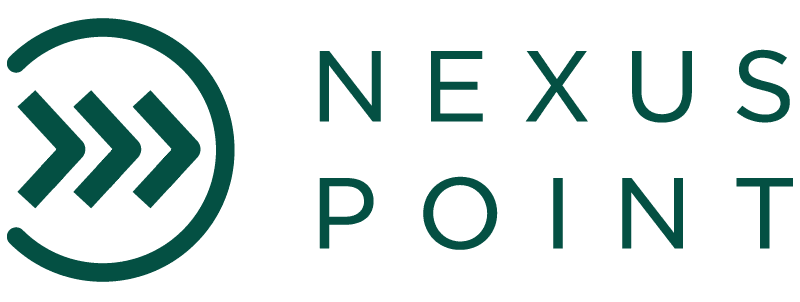 Nexus Point logo with three arrows inside a circle and the text 'Nexus Point' to the right.