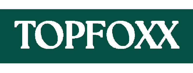 The word 'TOR FOXx' written in black capital letters on a green background.
