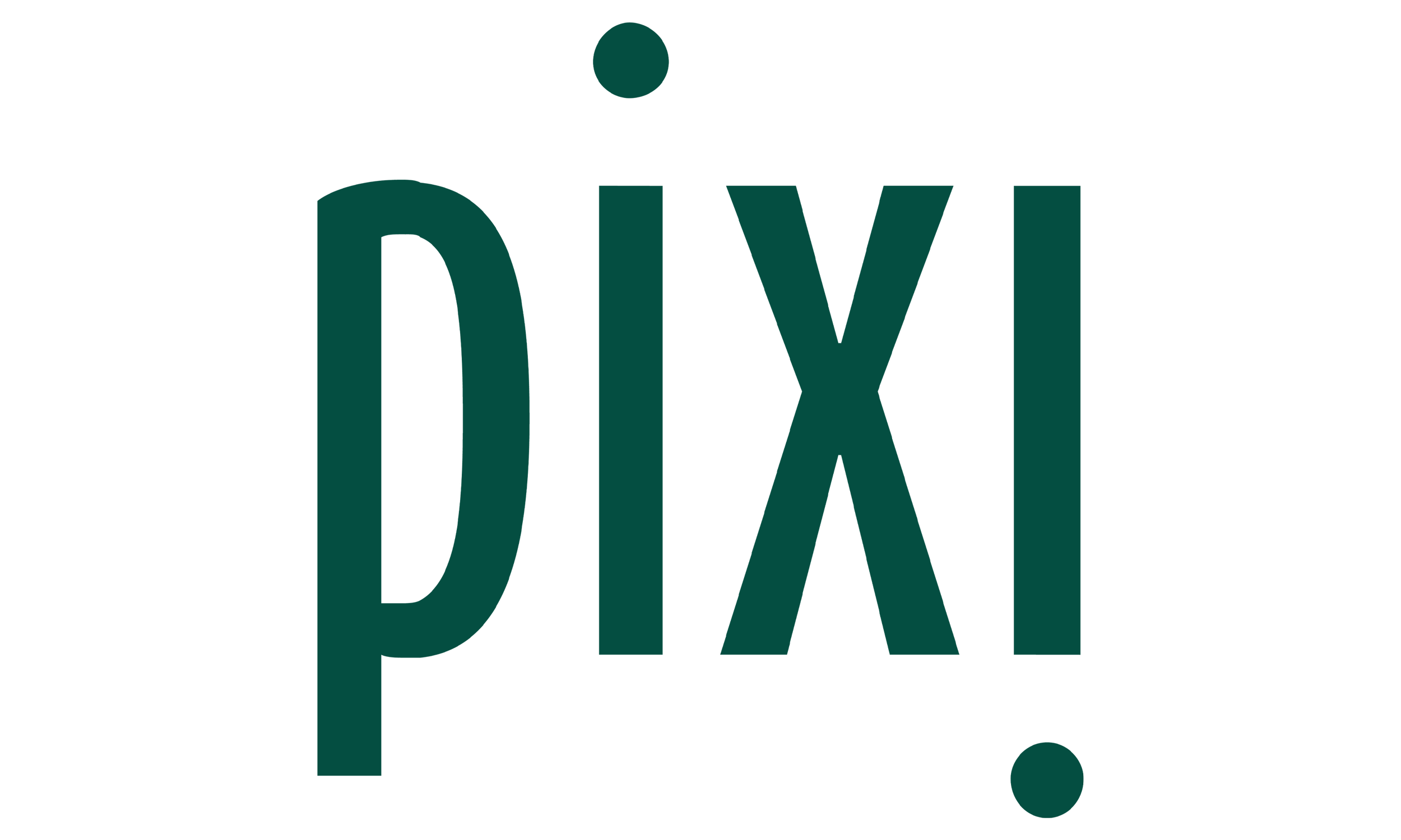 Pollution warning sign with the word 'DIXI' and a dot at the bottom, indicating environmental hazard.