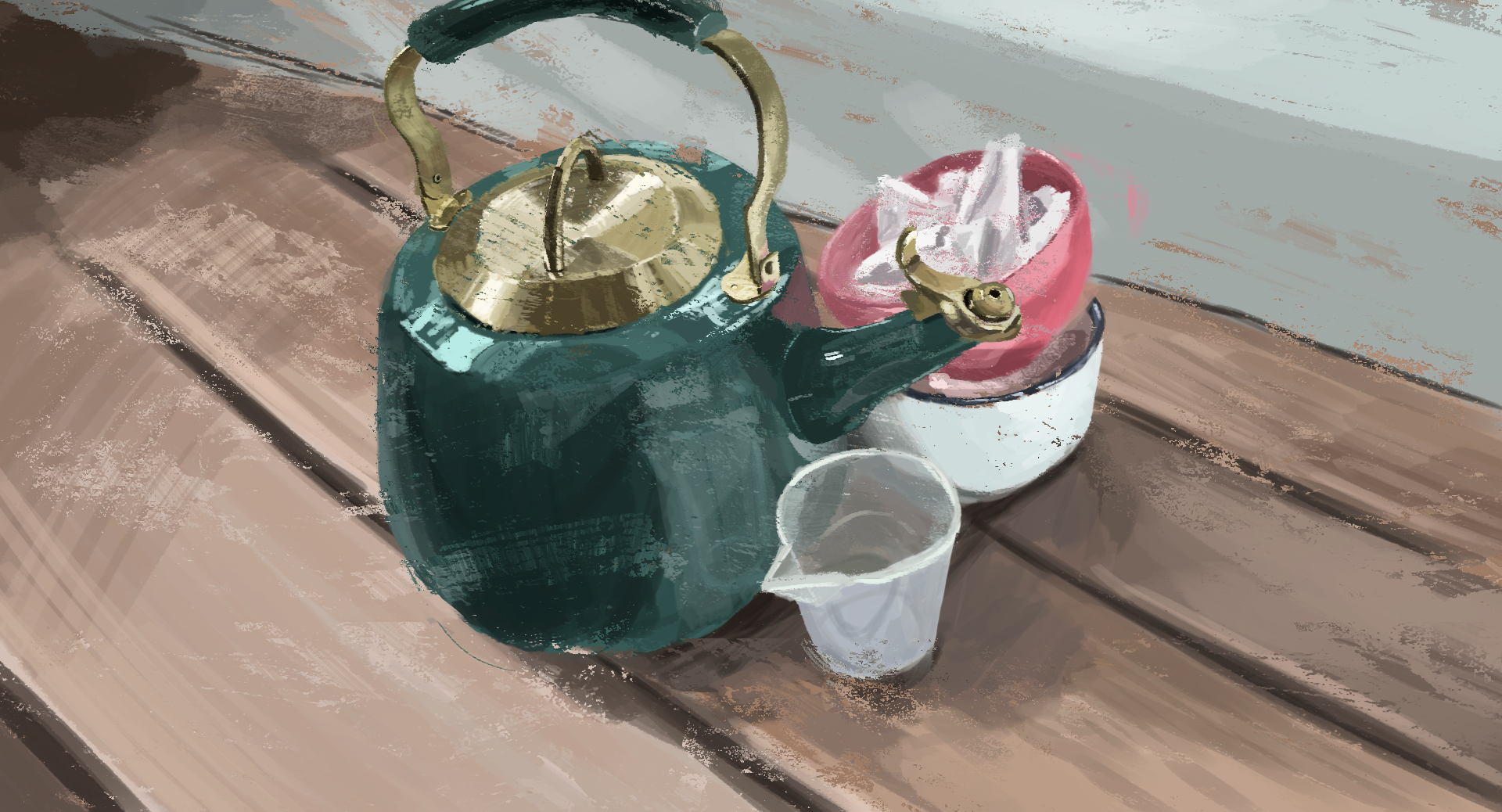 Digital Still Life Painting 2026