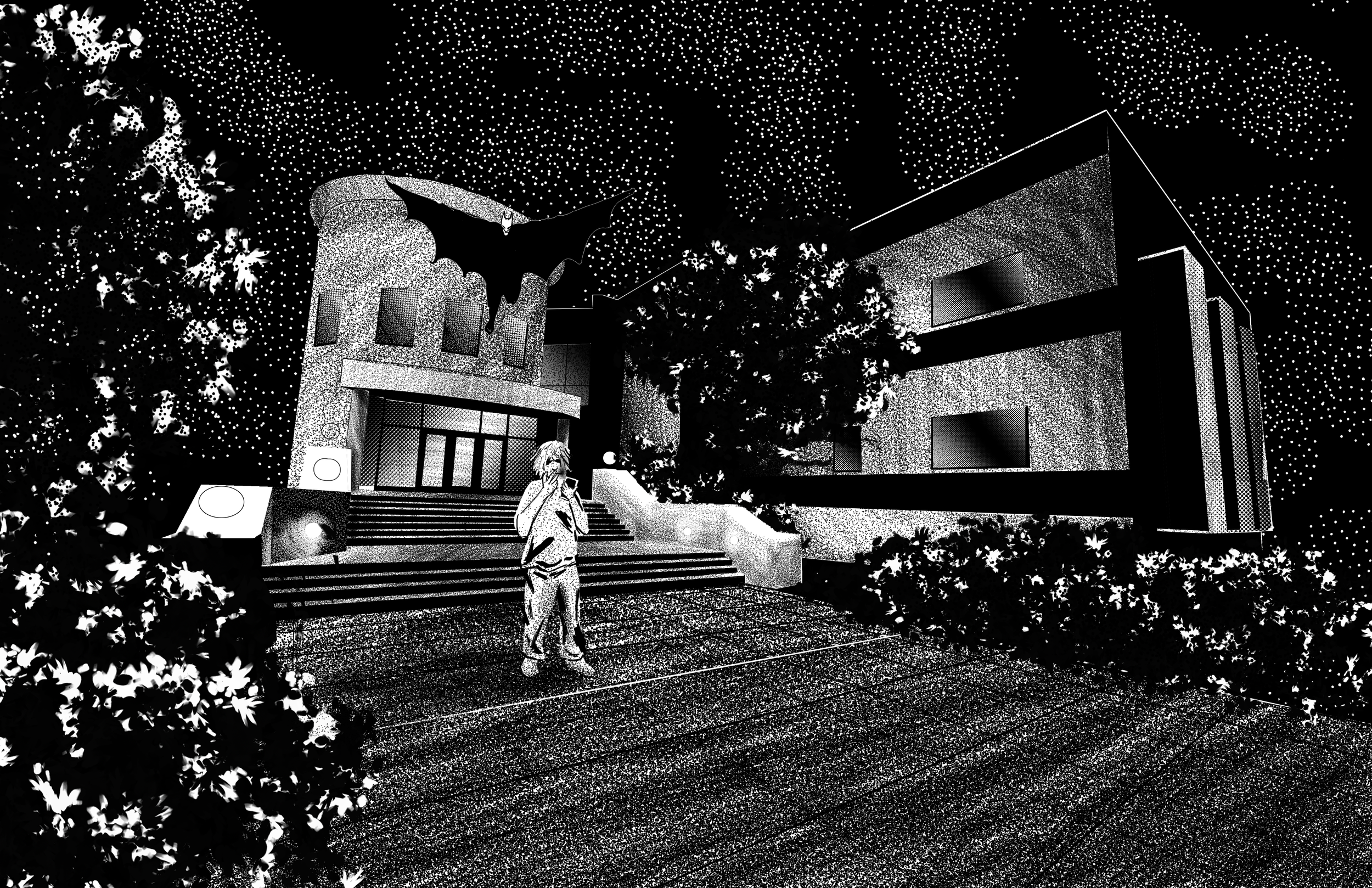Stipling Digital Painting 2024