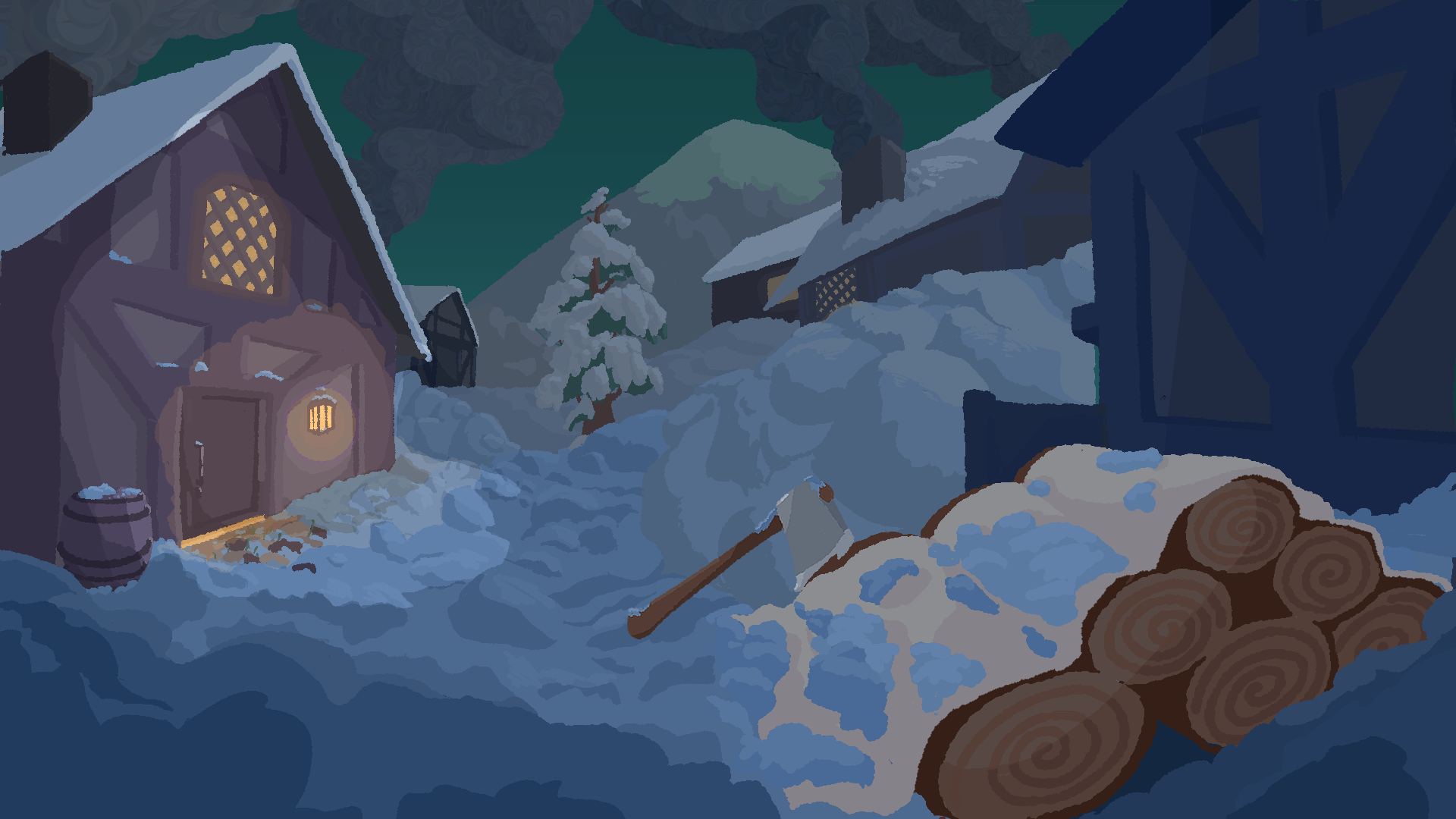 Medieval Village Exterior 2025