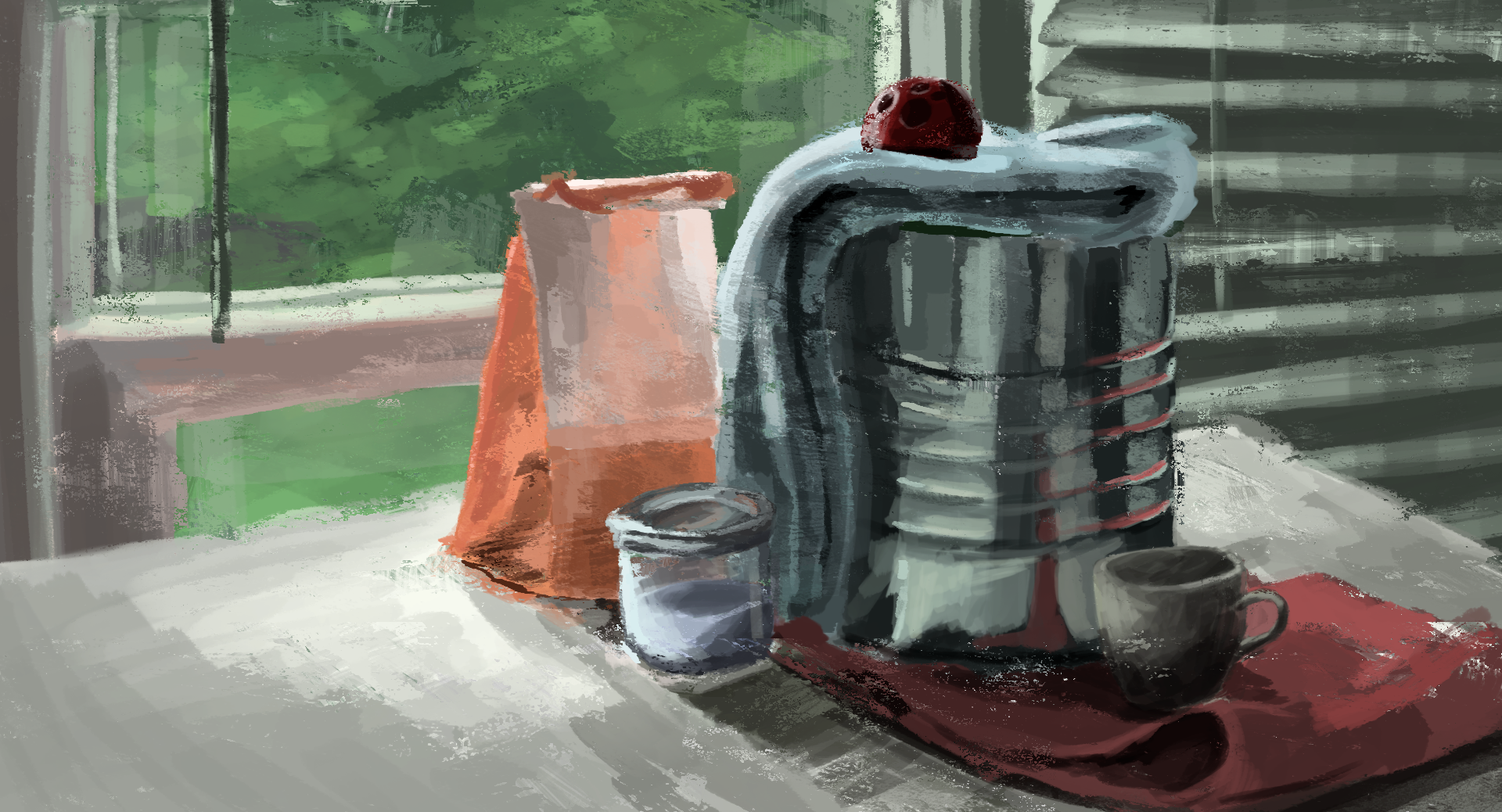Digital Still Life Painting 2026