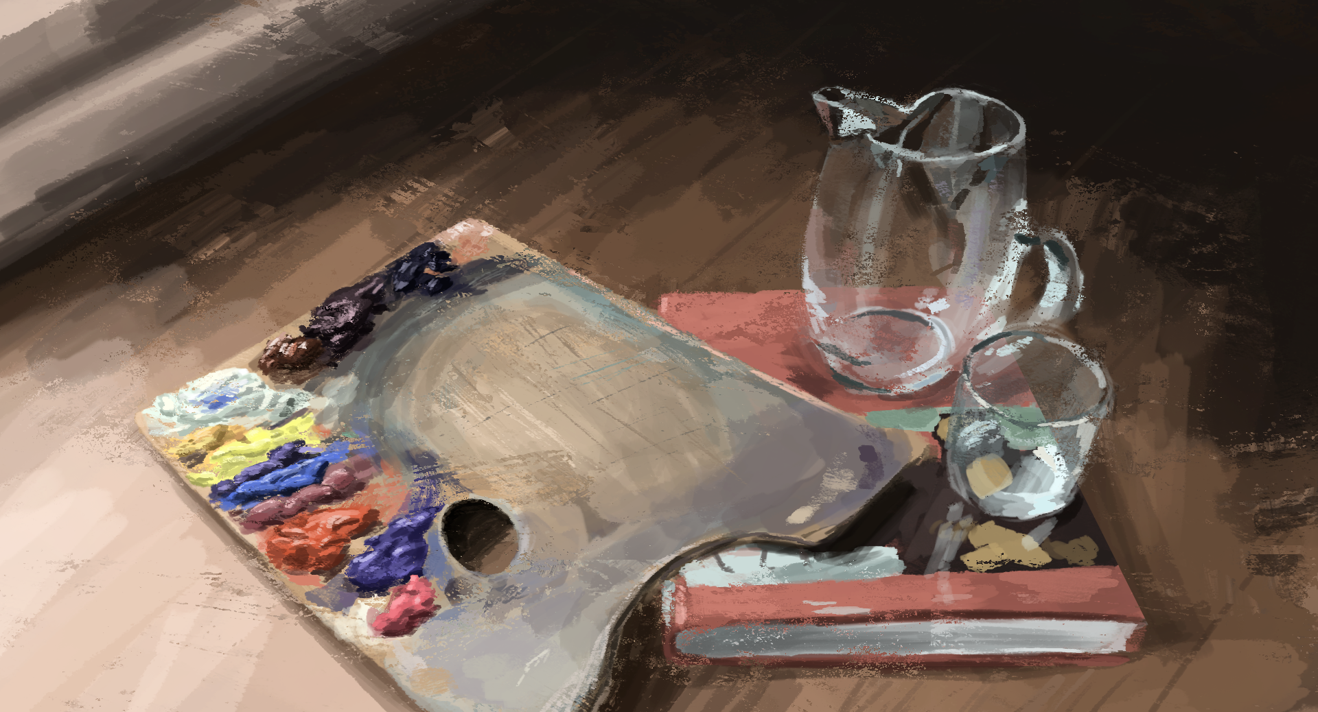 Digital Still Life Painting 2026