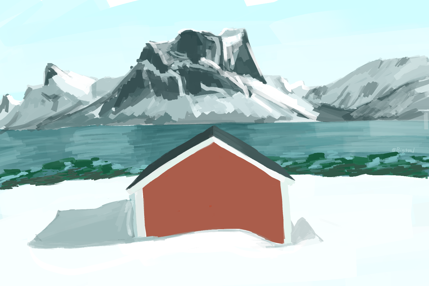 Plein Air Digital Painting 2024