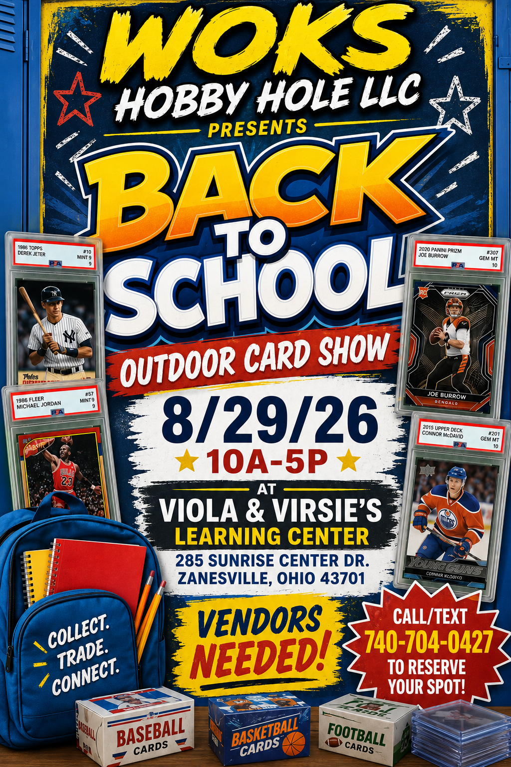Back to School Outdoor Card Show