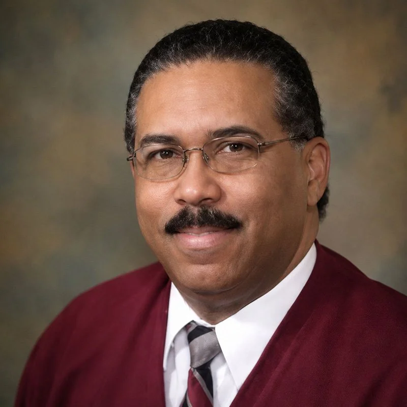 A headshot of Dr. Richard E. Gordon Jr. from Platinum Circle Clubhouse.