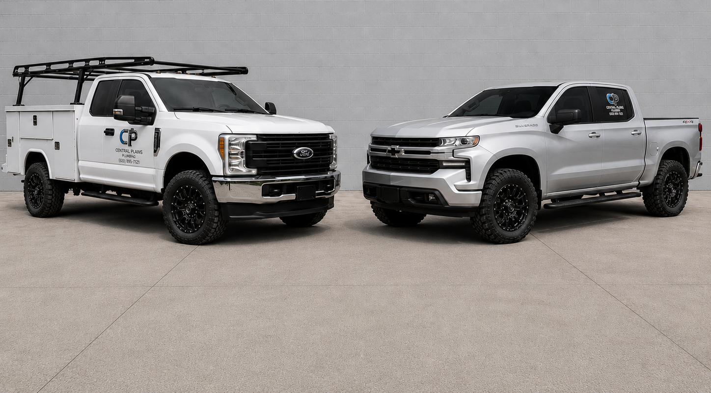 Central Plains Plumbing Trucks