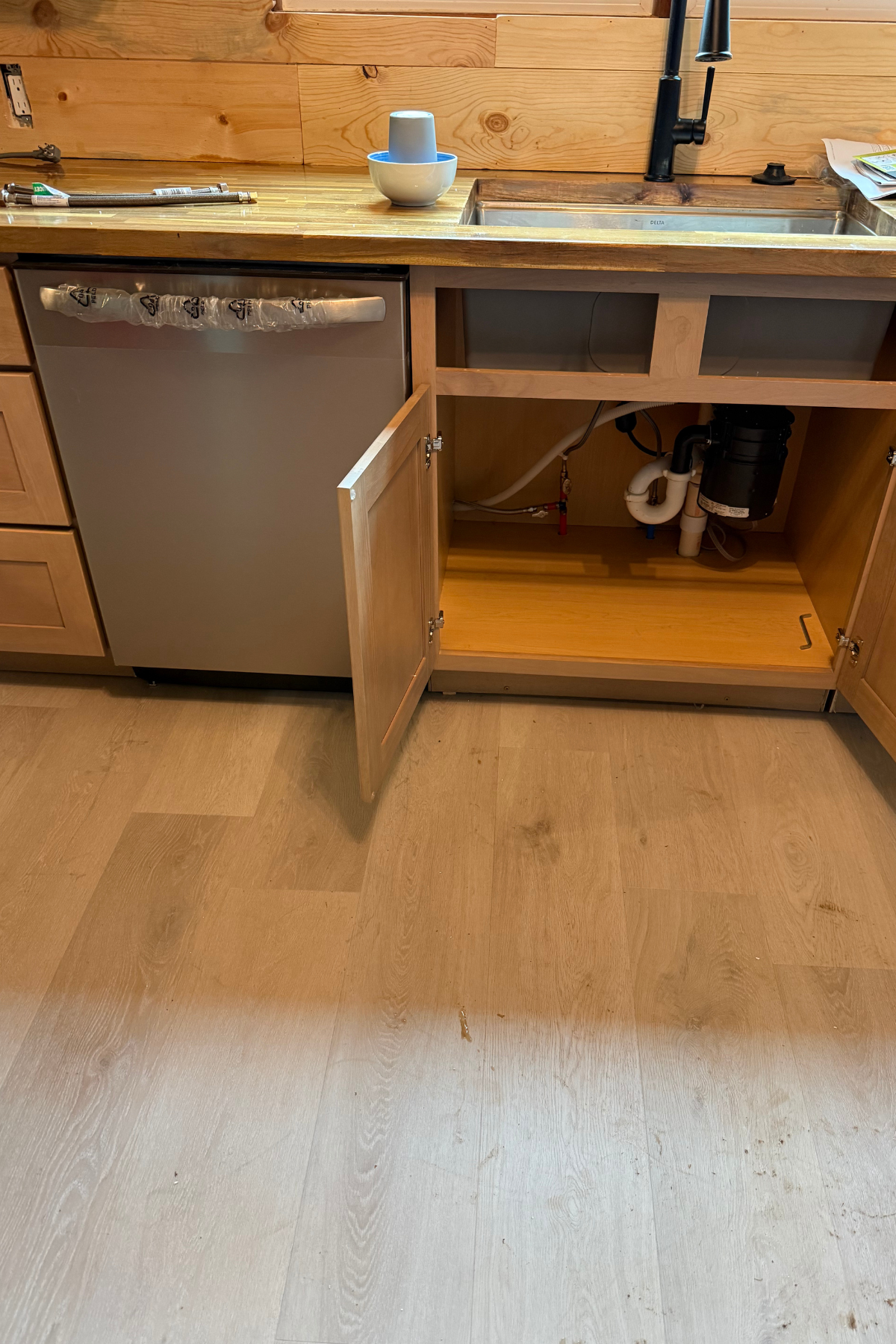New Dishwasher & Garbage Disposal Install