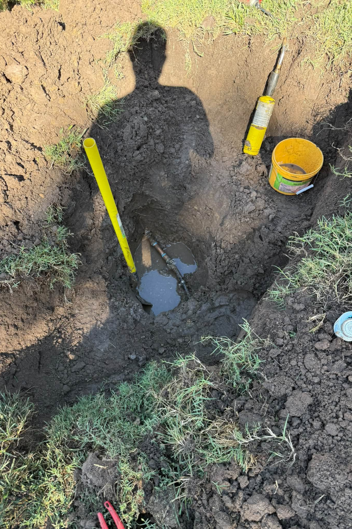 Underground Water Line Repair
