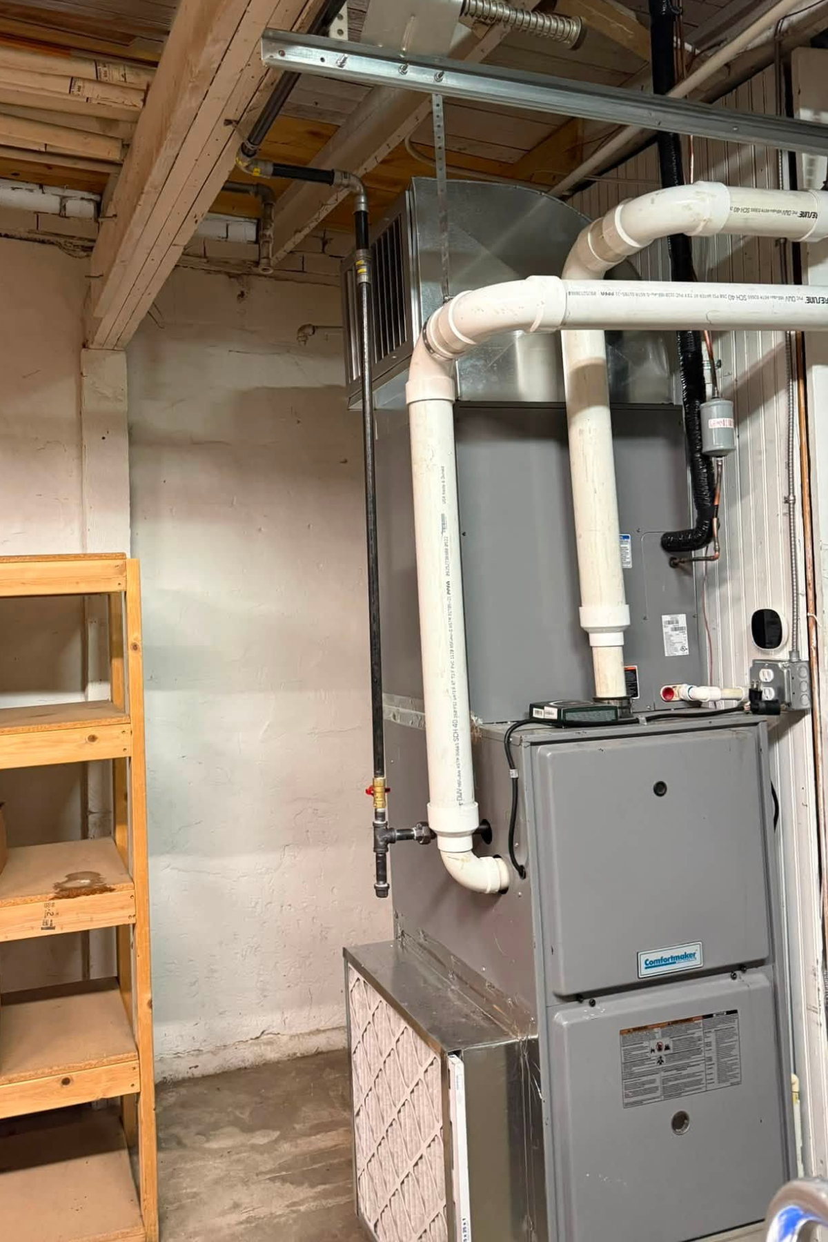 New Gas Piping