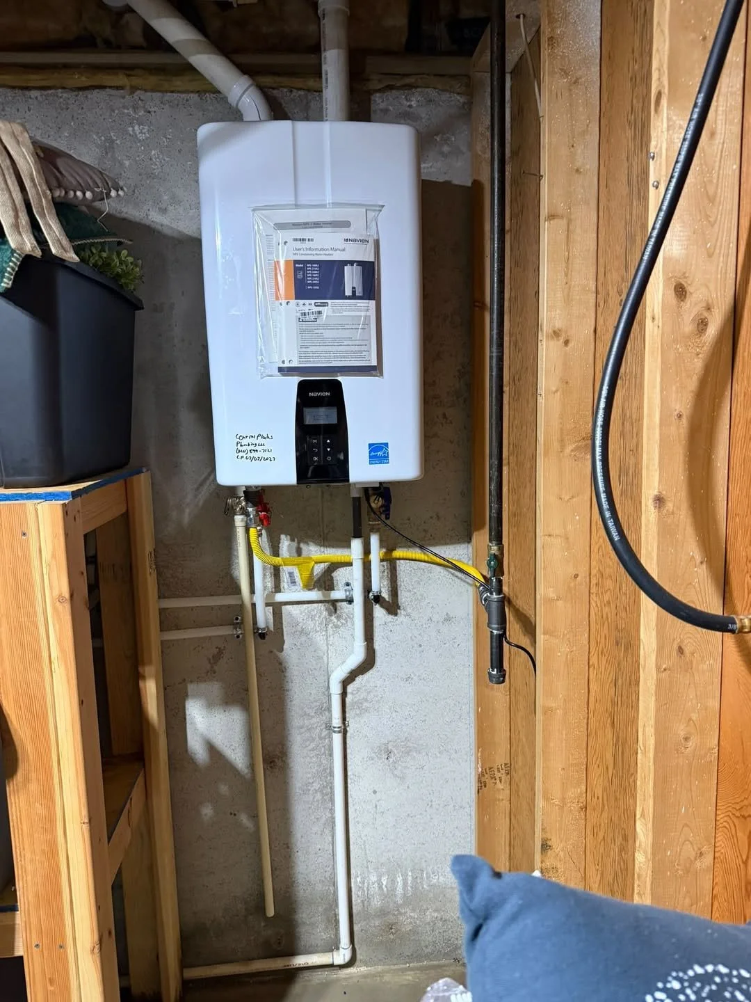 Tankless Water Heater Install