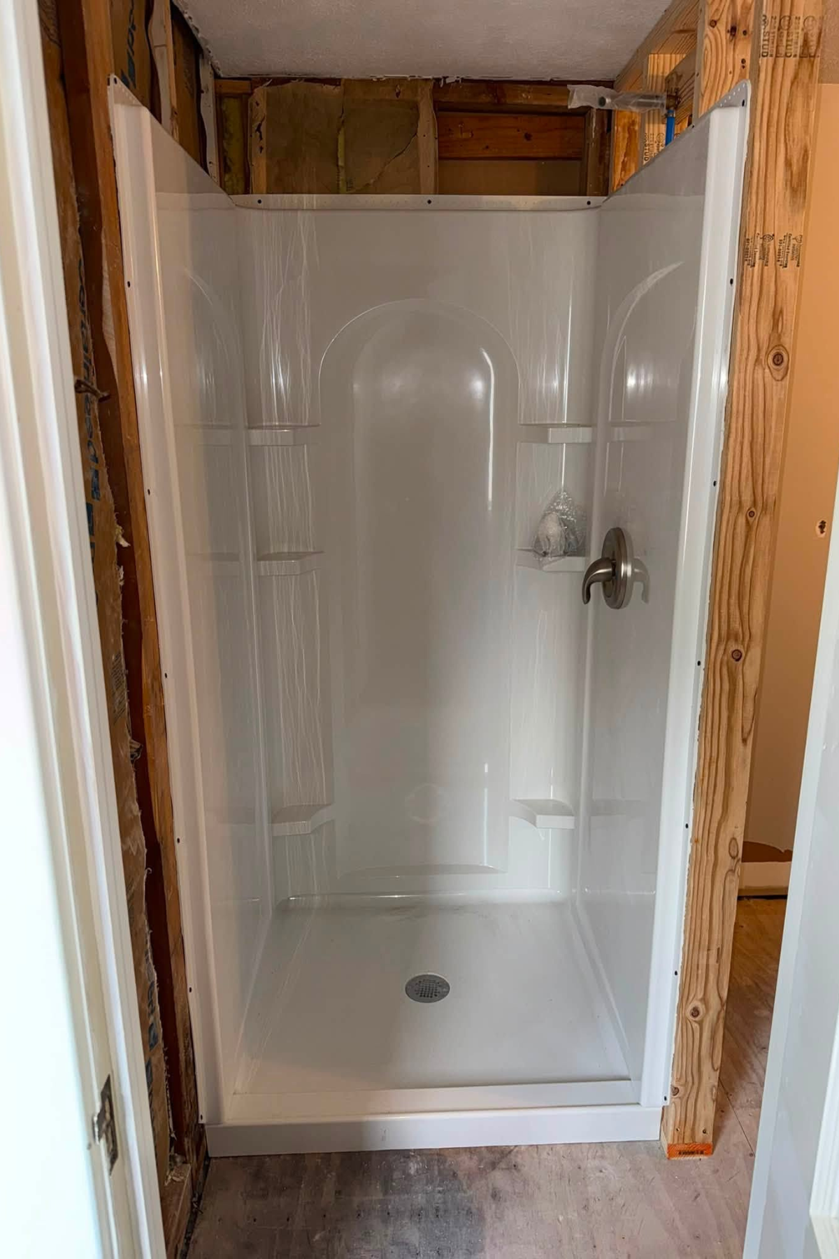 Plumbing for Remodel & New Shower