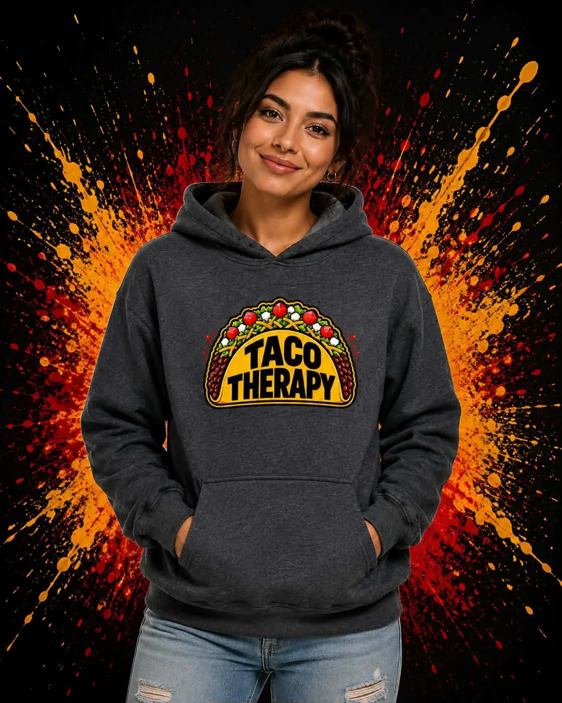 Taco Therapy Sweatshirt