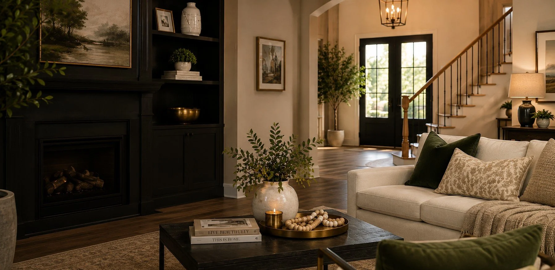 Elegant Dallas-Fort Worth home interior – Calcote Home Collective