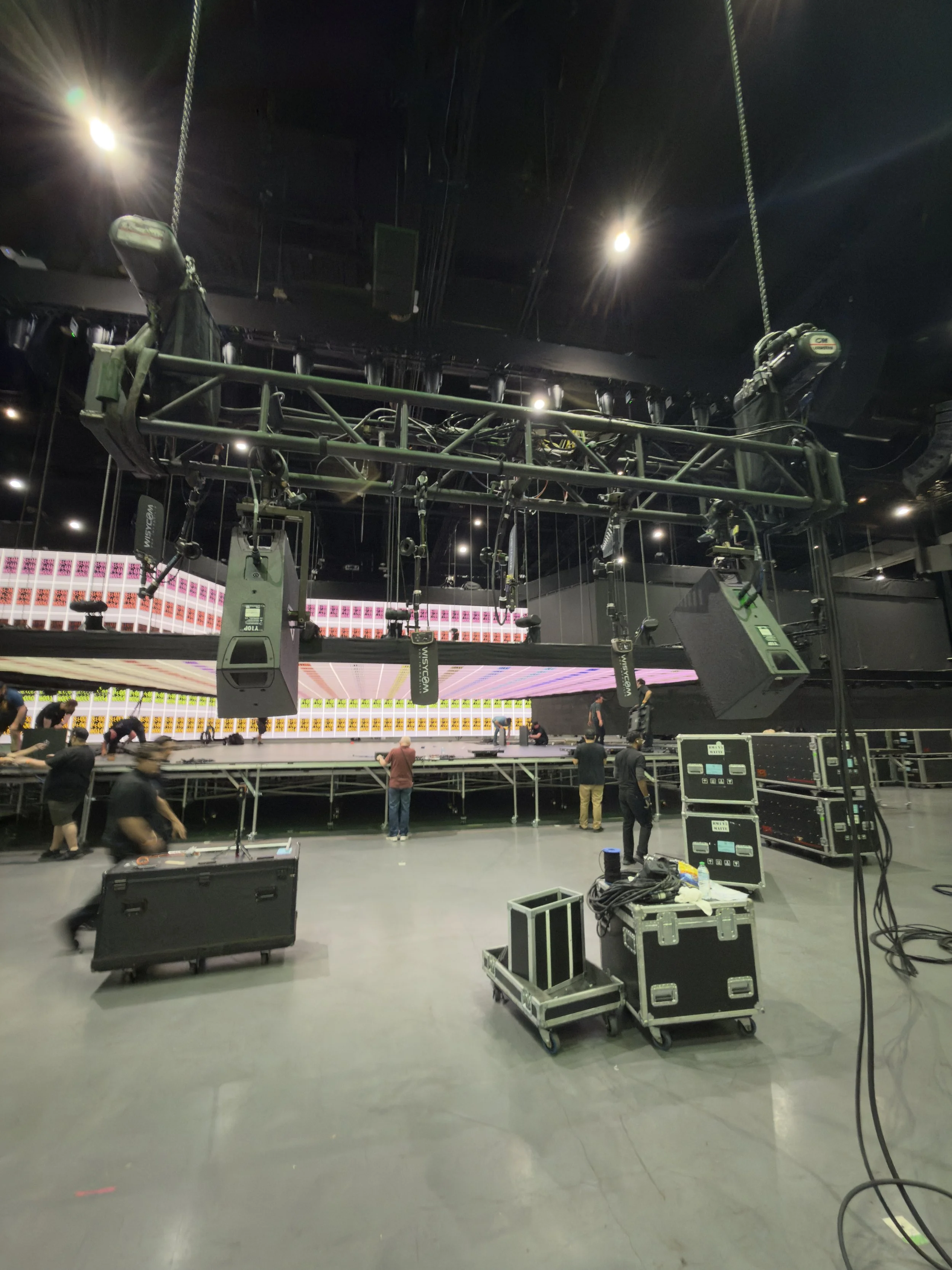 Custom RF Deployment for Mics and IEM's over fiber