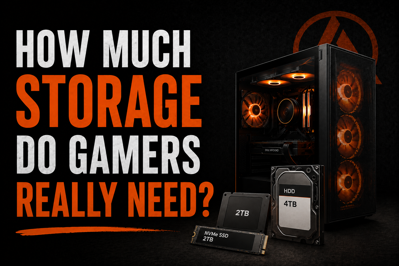 How Much Storage Do Gamers Really Need?&nbsp;