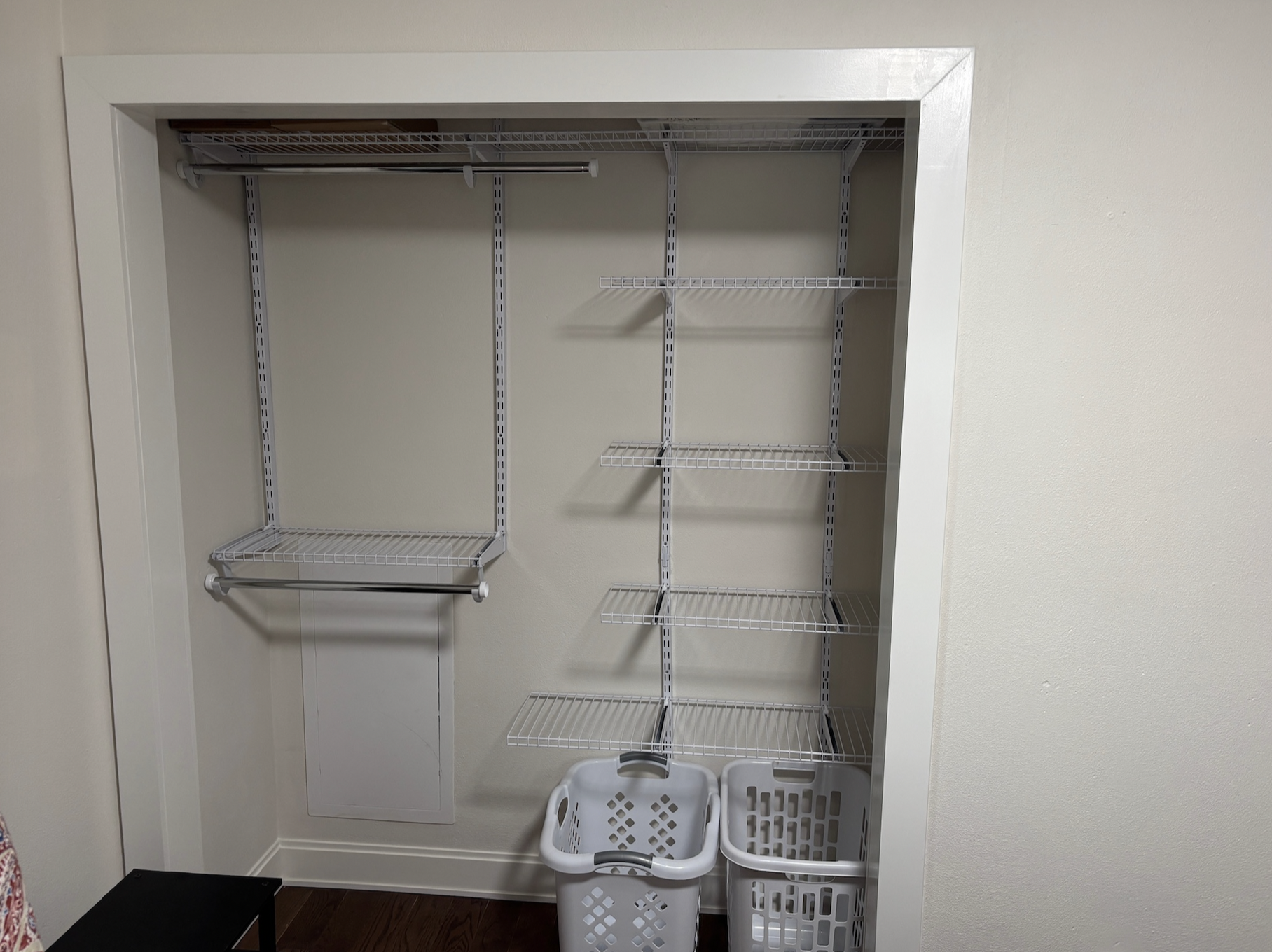 Master bedroom closet
