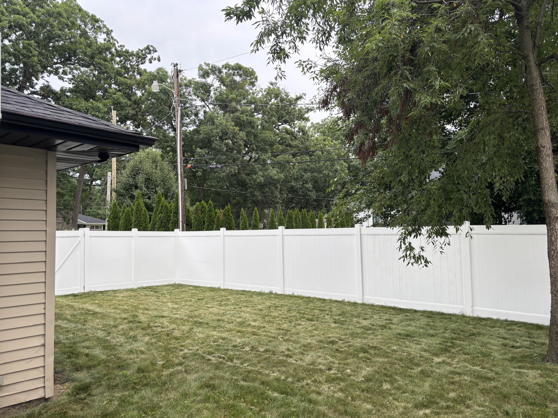Side yard — perfect for tables, games and more!