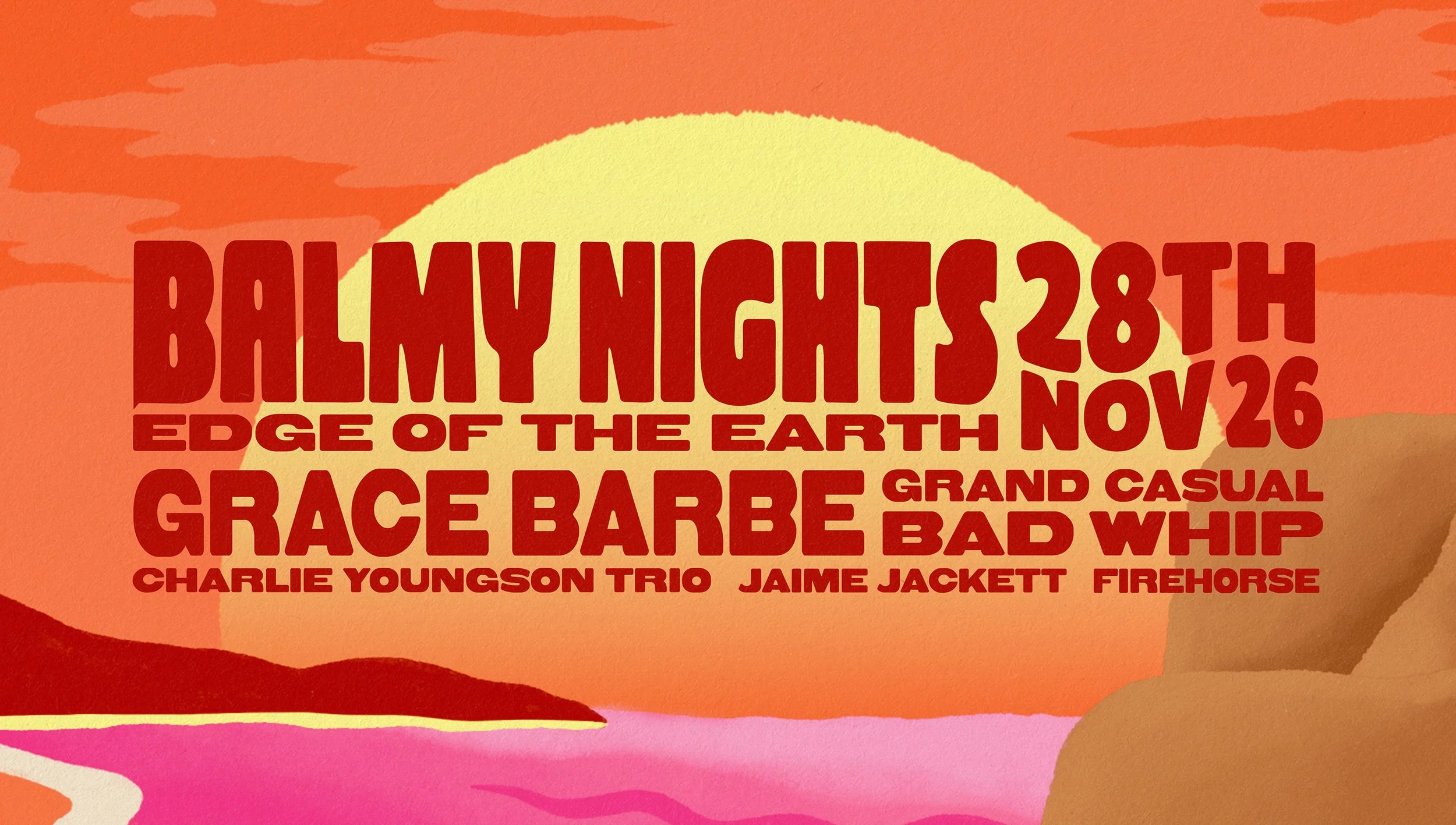 BALMY NIGHTS FESTIVAL ESPERANCE 2026