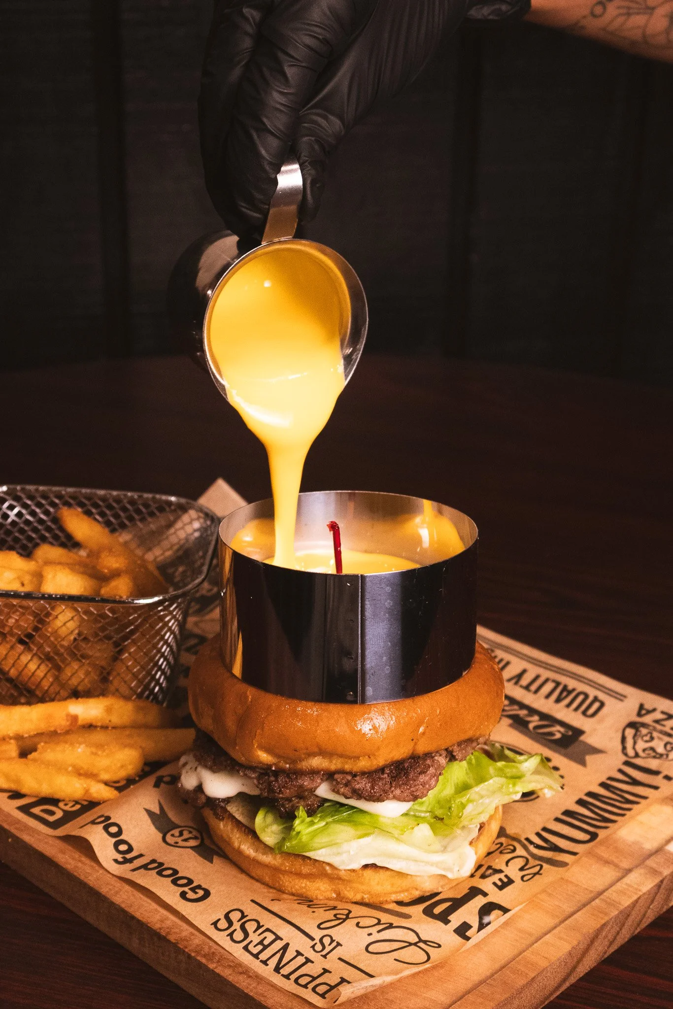 The Hangout Cheese Burger